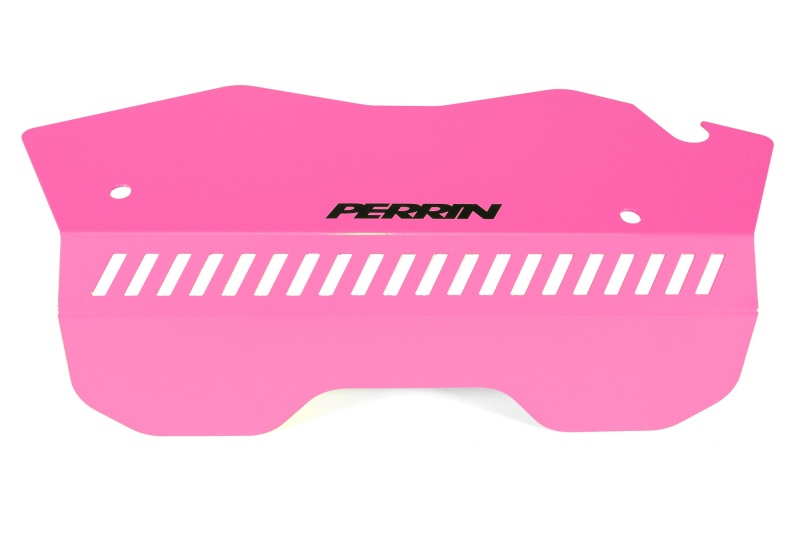 Subaru WRX Pulley Cover - Perrin Performance - TALL - For Use w/o PERRIN AOS - Hyper Pink - `22-`25